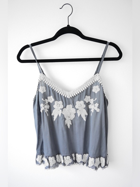 RAGA Tops - RAGA Floral Embroidered Blouse, New With Tags